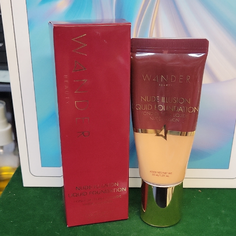 Wander Beauty Nude Illusion Liquid Foundation 30ml - Golden Tan